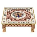 Pooja Chowki with Fancy Cover