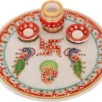 Marble Pooja Thali A