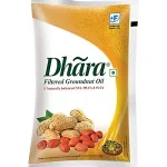 Dhara Filtered Groundnut Oil 1ltr